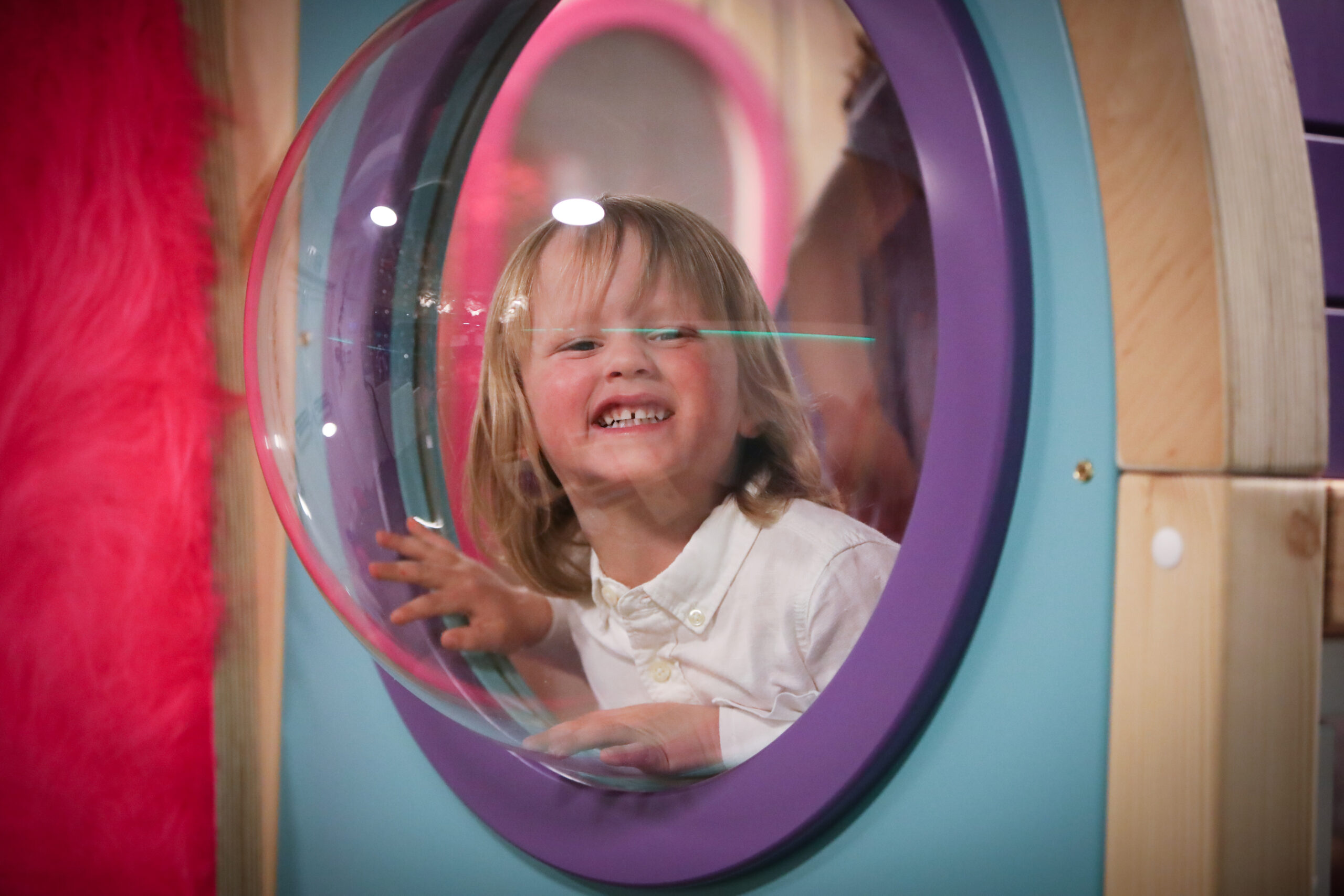 Kids enjoying party games at Small+Mighty, Godalming